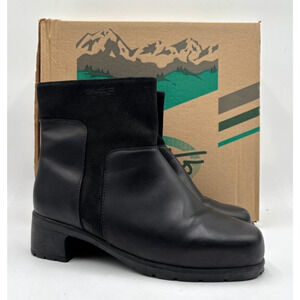 Martino MARTINO 094131 D Women's NEW Zip-Up Ankle Boots Black US Size 9.5 NIB